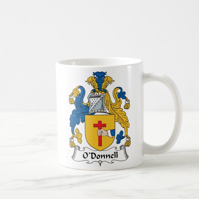 O'Donnell Family Crest Coffee Mug (Right)