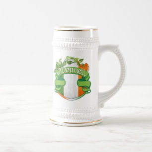O'Donnell Irish Shield Beer Stein