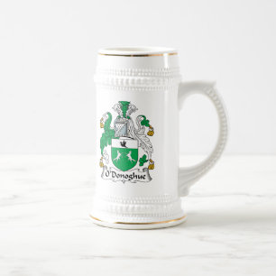 O'Donoghue Family Crest Beer Stein