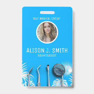 Odontologist Dental Dentist Badges ID Badge