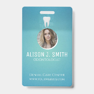 Odontologist Dental Dentist Badges ID Badge