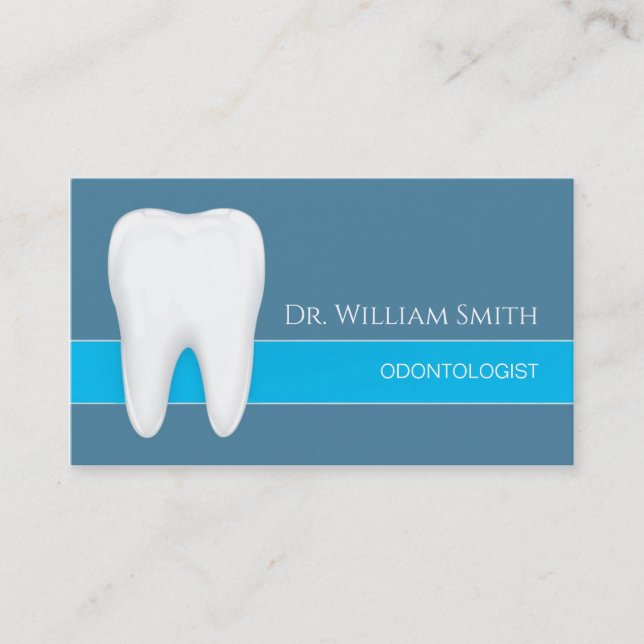 Odontologist/Dental Dentist/ Business Card (Front)