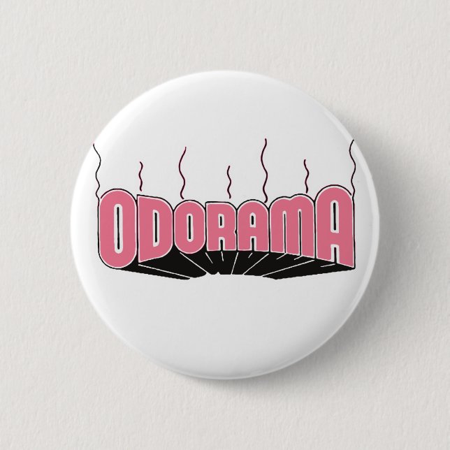 Odorama 6 Cm Round Badge (Front)