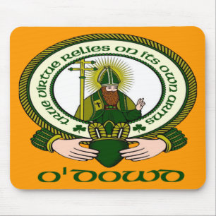 O'Dowd Clan Motto Mouse Pad