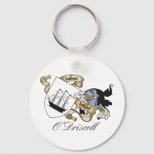 O'Driscoll Family Crest Key Ring