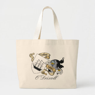 O'Driscoll Family Crest Large Tote Bag