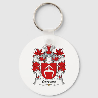 Odrowaz Family Crest Key Ring