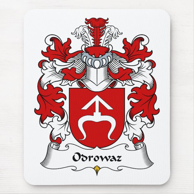 Odrowaz Family Crest Mouse Pad (Front)