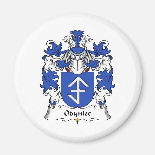 Odyniec Family Crest Magnet (Front)