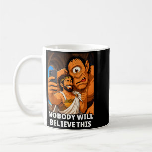 Odysseus From Homers Odyssey Selfie With Coffee Mug