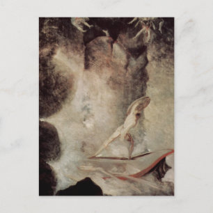 Odysseus In Front Of Scylla And Charybdis Postcard