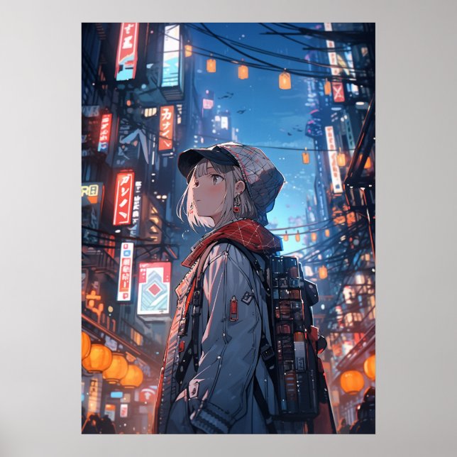 Odyssey: Chronicles of the Cyberpunk Nomad Poster (Front)