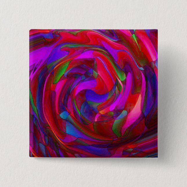 Odyssey of the Mind 15 Cm Square Badge (Front)