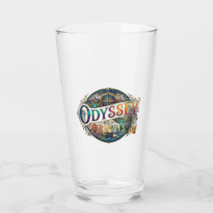 Odyssey Origins – Cosmic Journey Graphic T-Shirt Glass