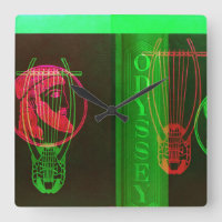 Odyssey Square Wall Clock