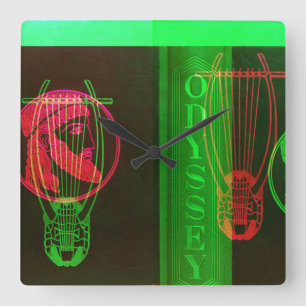 Odyssey Square Wall Clock