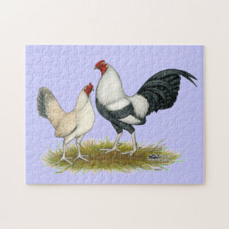 OE Game Blue Silver Wheaten Jigsaw Puzzle