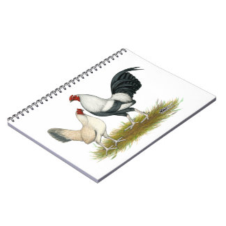 OE Game Blue Silver Wheaten Spiral Notebook