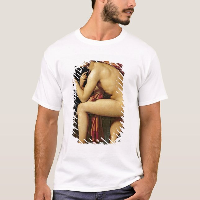 Oedipus and the Sphinx, 1808 T-Shirt (Front)