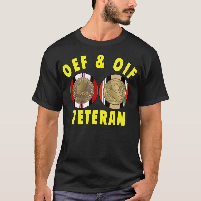 OEF & OIF Medal Shirt (Front)