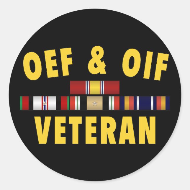 OEF & OIF Sticker (Front)