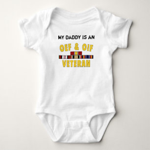 OEF & OIF Vet Daddy Baby Bodysuit