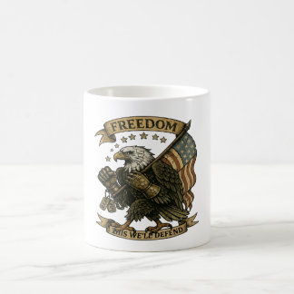 OEH Boxing US ARMY Eagle Patriotic Veteran Gift Coffee Mug