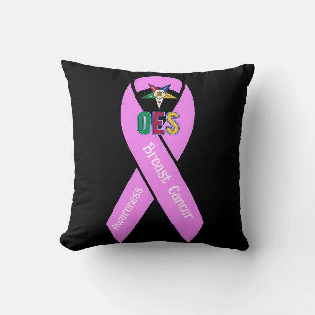 OES Breast Cancer Awareness Cushion (Front)