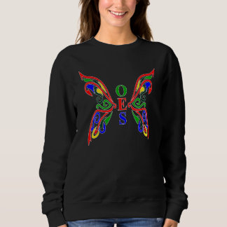 Oes Butterfly Order Of The Eastern Star Mother's D Sweatshirt