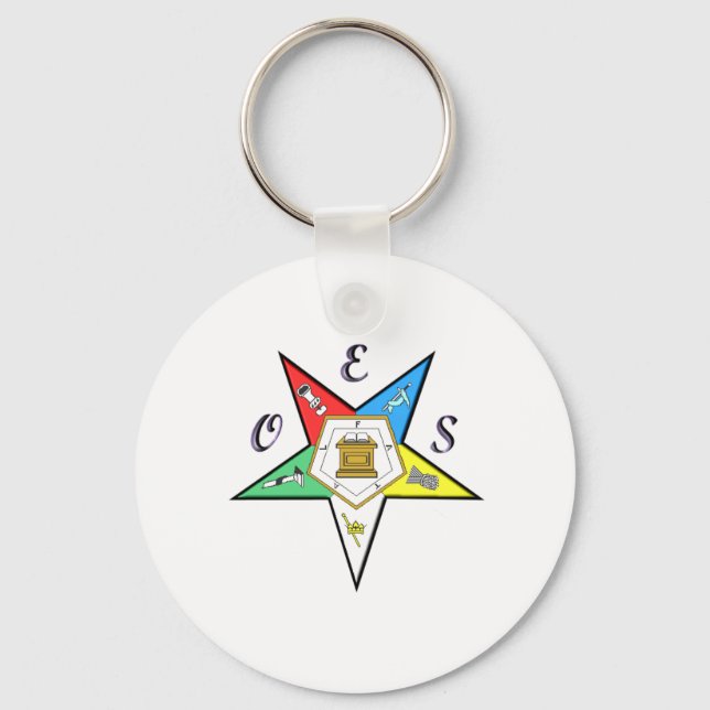 OES Chapter Key Chain (Front)