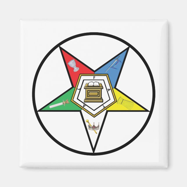 OES CIRCLE MAGNET (Front)