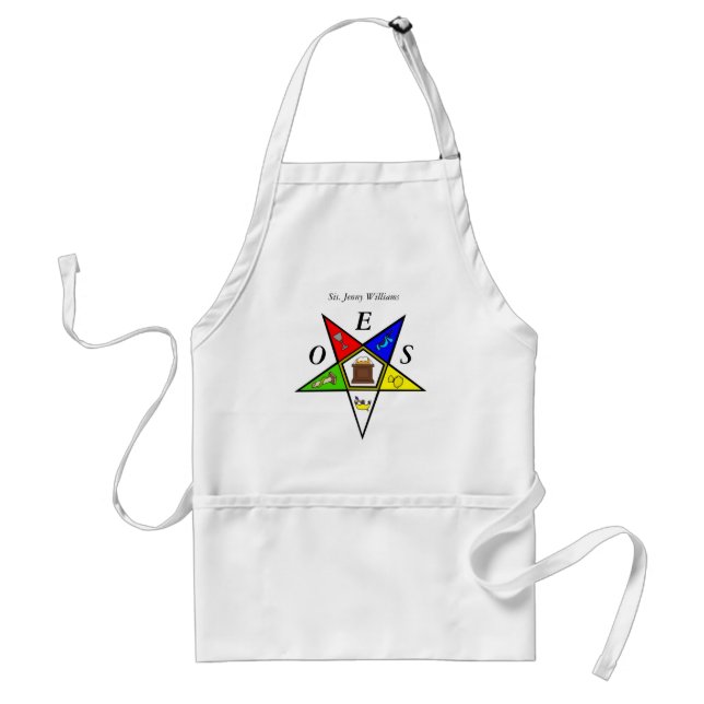 OES Eastern Star Sister Masonry Order Standard Apron (Front)