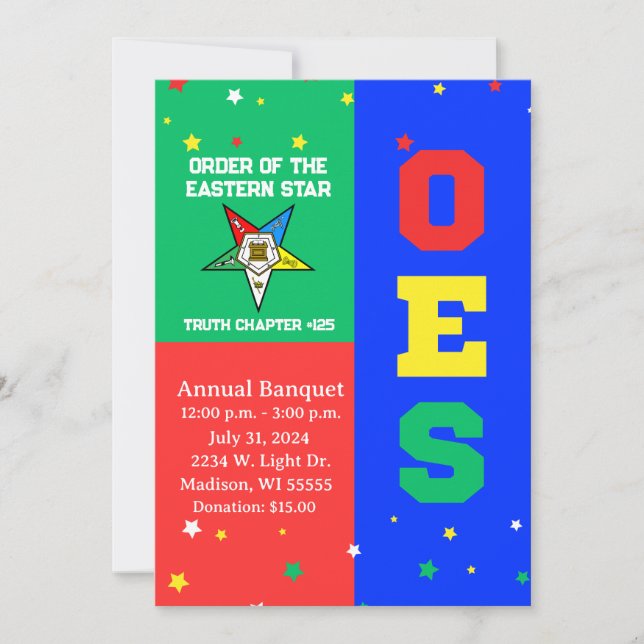 OES Event Invitation (Front)