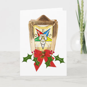 OES Holiday Lantern Card