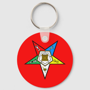 OES Order of the Eastern Star Key Chain