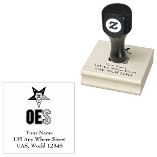 OES Personalised Rubber Stamp