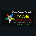 OES Photocard layout, Happy Belated Birthday, S... Card<br><div class="desc">OES Greeting Card</div>