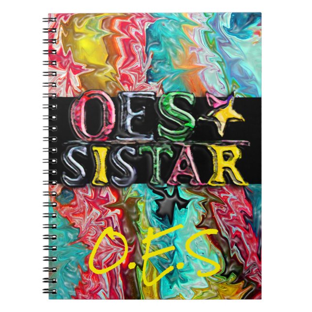 OES Sistar Spiral Notebook (Front)