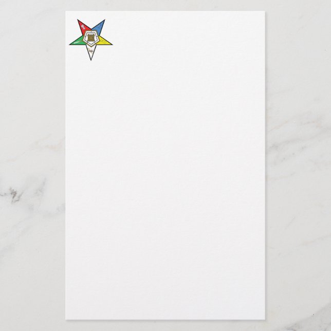 OES Star Stationery (Front)