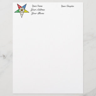 OES Star Stationery Letterhead