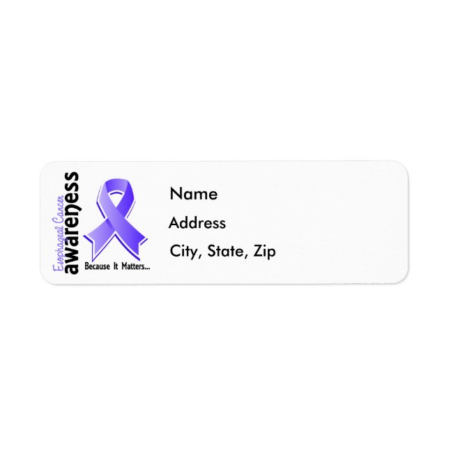 Oesophageal Cancer Awareness 5 (Front)