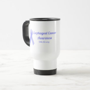 Oesophageal Cancer Awareness Travel Mug, 15 oz Mug
