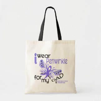 Oesophageal Cancer I WEAR PERIWINKLE FOR MY DAD 45 Tote Bag