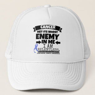 Oesophageal Cancer Met Its Worst Enemy in Me Trucker Hat