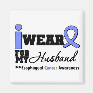 Oesophageal Cancer Periwinkle Ribbon For My Magnet