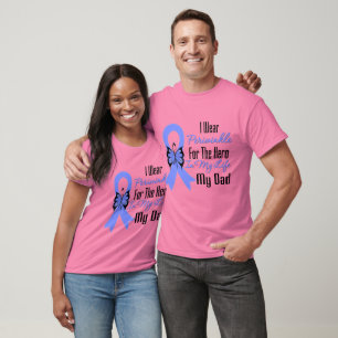 Oesophageal Cancer Ribbon Hero My Dad T-Shirt