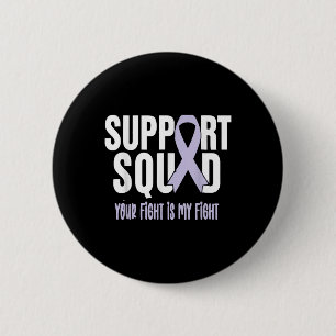 Oesophageal Cancer Support Squad Oesophageal Cance 6 Cm Round Badge