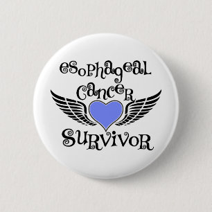 Oesophageal Cancer Survivor 6 Cm Round Badge