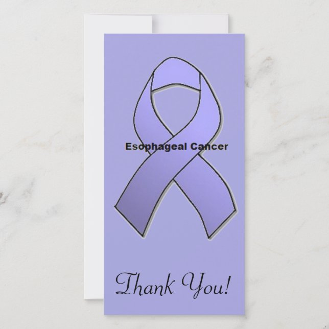 Oesophageal Cancer Thank You Card (Front)