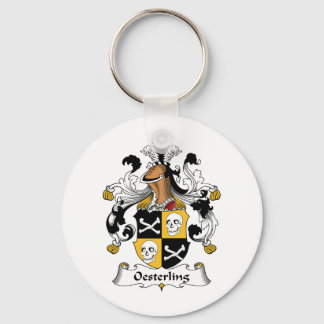 Oesterling Family Crest Key Ring